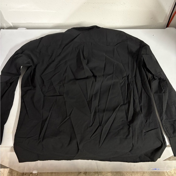 Uniqlo Black Dress Shirt Size XL - Picture 2 of 5